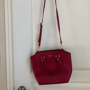 Coach Leather Bag （Crossbody）
